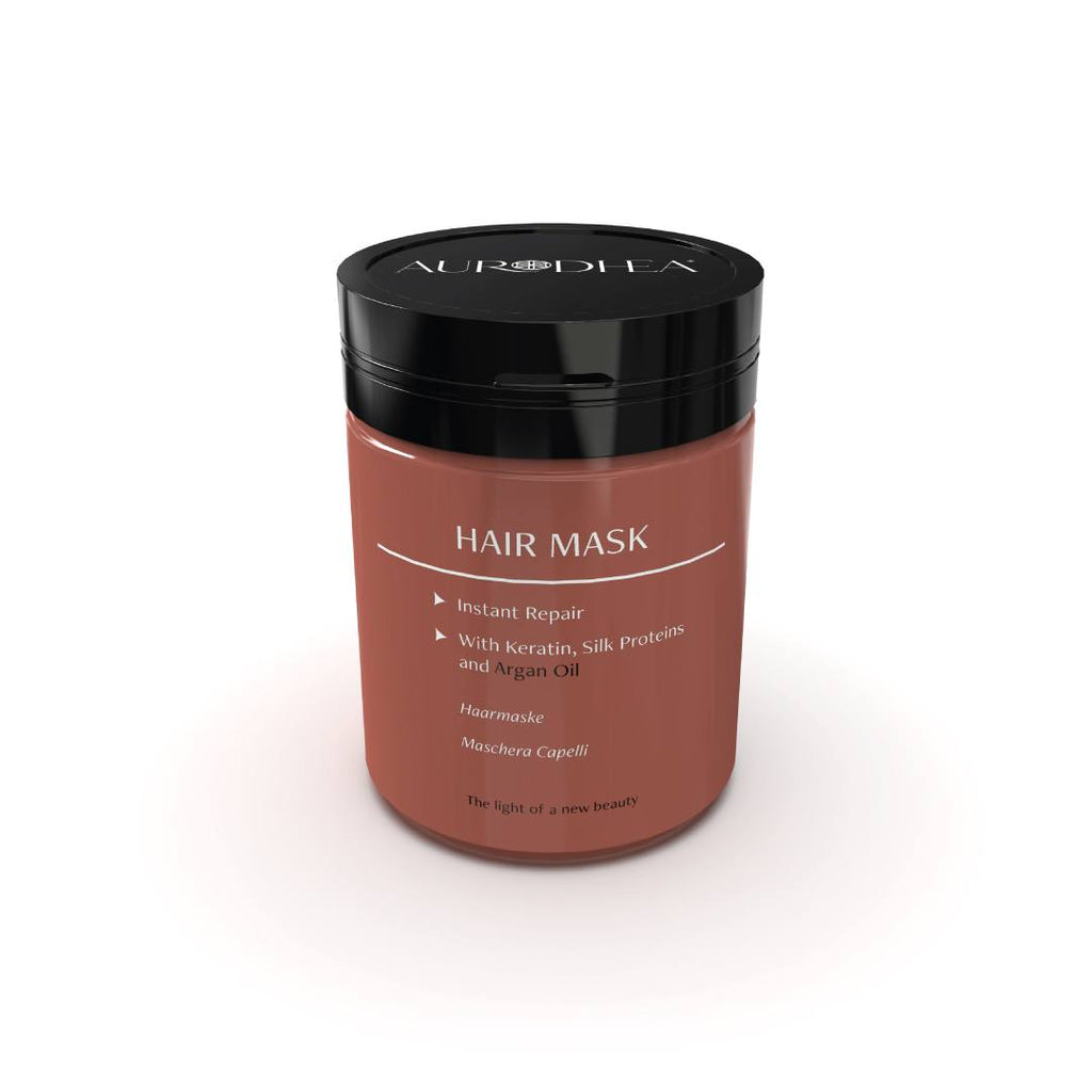 Masque capillaire démêlant à l'huile d'argan