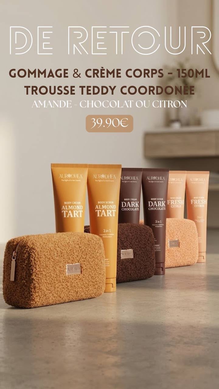 Aurodhea Almond Tart - détail texture et parfum